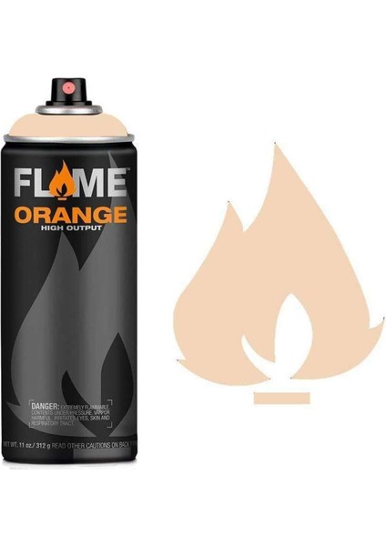 Orange Sprey Boya 400 ml Skin 208