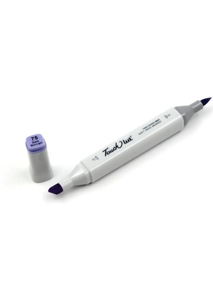 Touchliit Çift Taraflı Marker Kalem Dark Blue Light PB75
