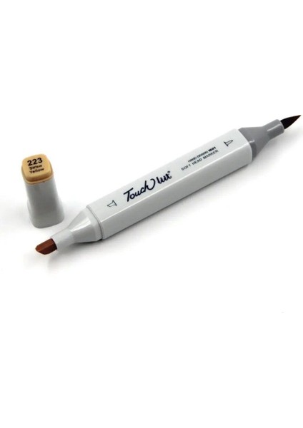 Touchliit Çift Taraflı Marker Kalem Straw Yellow Y223
