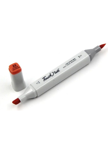 Touchliit Çift Taraflı Marker Kalem French Vermillion R22 modelleri