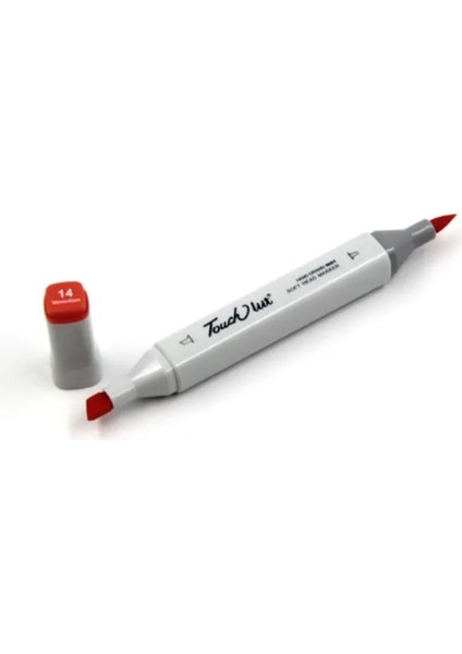 Touchliit Çift Taraflı Marker Kalem Vermillion R14