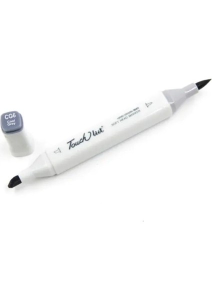 Touchliit Çift Taraflı Marker Kalem Cool Grey 6 Cg6