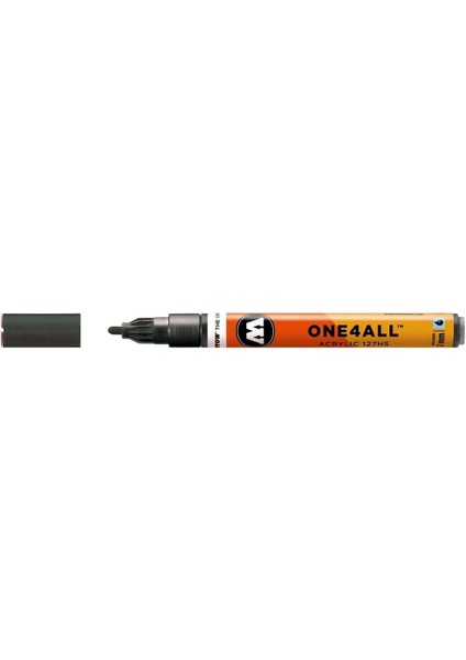 127HS ONE4ALL Akrilik Marker Kalem 2 mm Metallic Black 223
