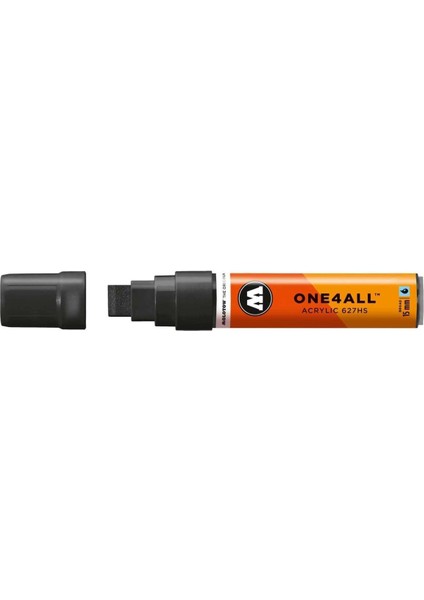 627HS ONE4ALL Düz Uç Akrilik Marker Kalem 15 mm Signal Black 180