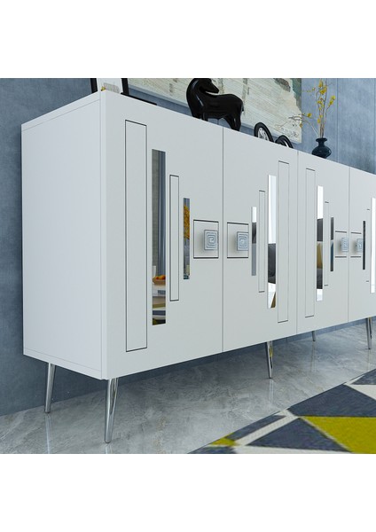Sedunact (KB150) Konsol Beyaz-Gümüş fırsatları
