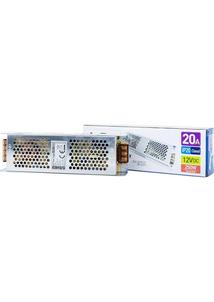 -AY02-02500 20 Amper 250 W 12 V LED Trafosu
