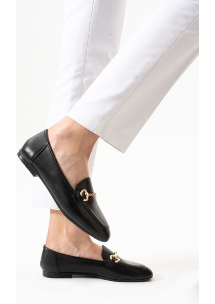 Lori Aksesuarlı Düz Taban Cilt Günlük Kadın Babet fırsatları