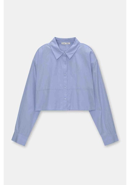 Allbucks Pull&bear, Crop Gömlek ABPNB1010
