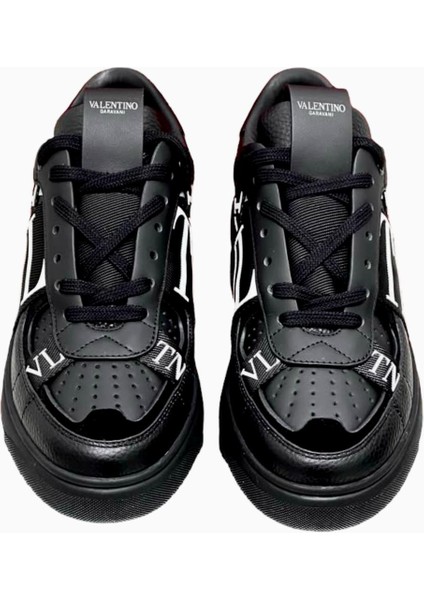 Valentino Garavani Men's Sneakers - Sneaker In Black Leather - Valentino Sneakers - Erkek Sneaker modelleri