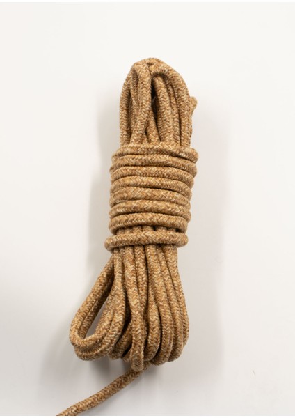 , Örgü Halat 10 Metre (7mm) Tress Kordon Ip Paracord Makrome Suplai Hobi, Kamp, Çadır, Hamak