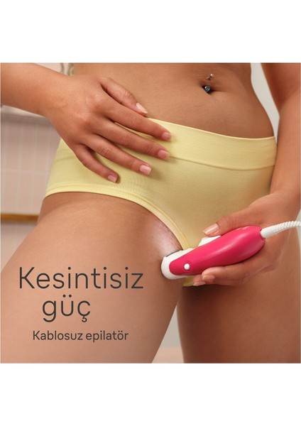 Kablosuz Epilatör, Kuru Kullanım, Resmi Garantili, Hafif ve Pratik Tasarım