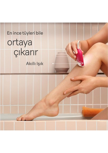Kablosuz Epilatör, Kuru Kullanım, Resmi Garantili, Hafif ve Pratik Tasarım