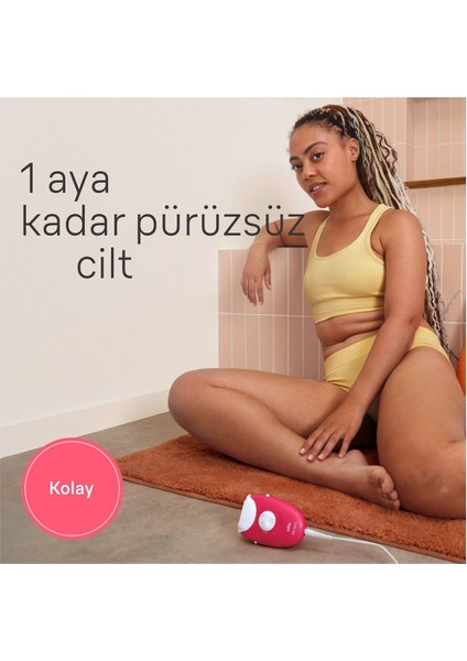 Kablosuz Epilatör, Kuru Kullanım, Resmi Garantili, Hafif ve Pratik Tasarım