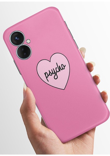 Spark 9 Pro Kılıf Desenli Esnek Silikon Kapak - Psycho