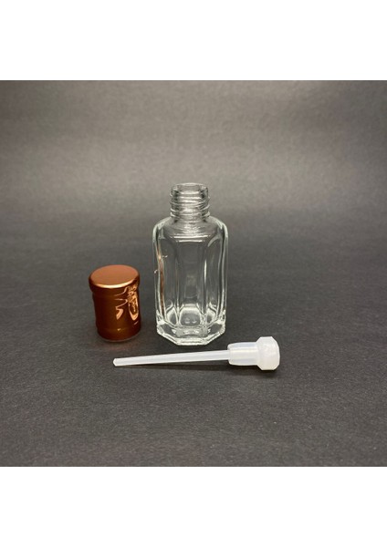 3 Adet 12 ml Cam Şişe Hacı Misi, Aromatik Yağ, Koku, Parfüm İçin Sürülebilir