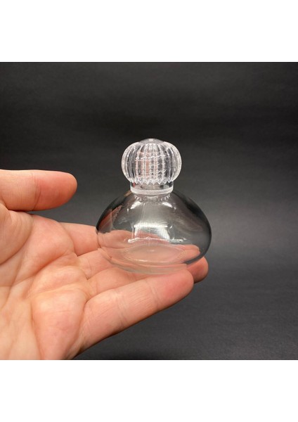 4 Adet 50 cc Basık Kolonya Şişesi - Düğün, Nişan, Kına Için Hediyelik Kolonya Şişeleri - 50 ml