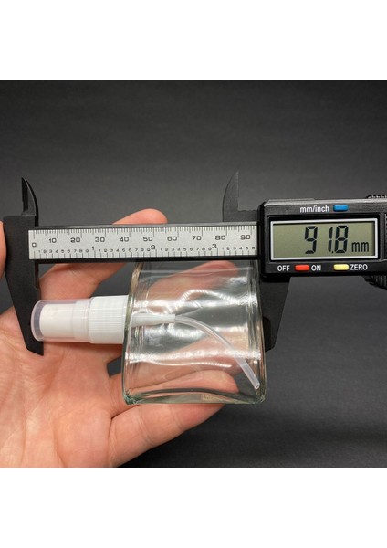 4 Adet 50 cc Yassı Köşeli Cam Şişe - Düğün, Nişan, Kına İçin Hediyelik Kolonya Şişeleri - 50 ml