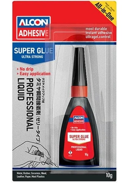 Super Glue Ultra Kuvvetli Yapıştırıcı 10G (M-1210)