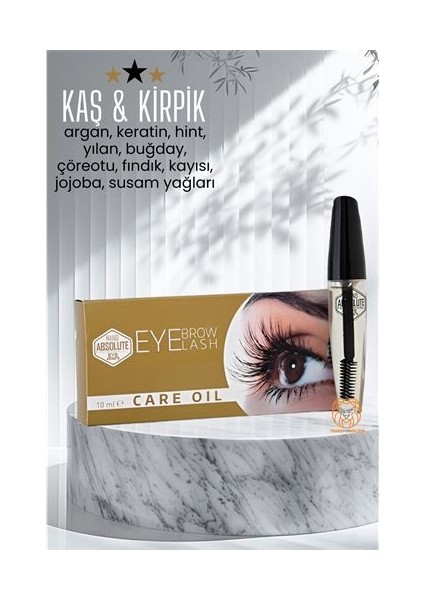 Nano Absolute Kaş ve Kirpik Bakım Yağı
