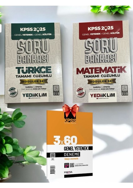 2025 Kpss Genel Yetenek Tamamı Çözümlü Soru Bankası ve 2025 Kpss Deneme Hediye!!!