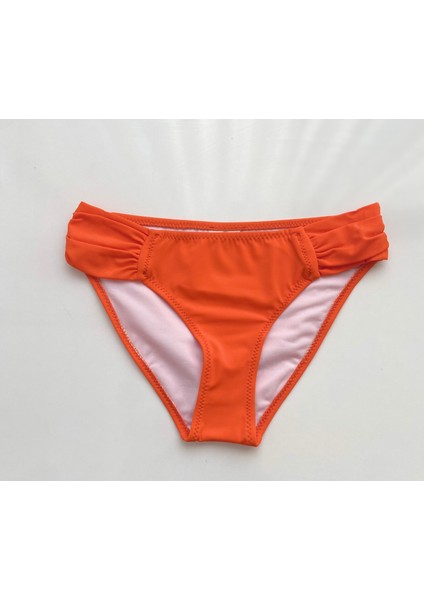 Turuncu Dar Kalıp Kalın Kenarlı Bikini Altı fırsatları