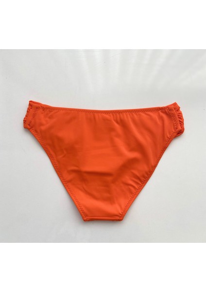 Turuncu Dar Kalıp Kalın Kenarlı Bikini Altı indirimleri