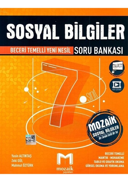 Mozaik 7.sınıf Mozaik Soru Bankası Sosyal Bilgiler