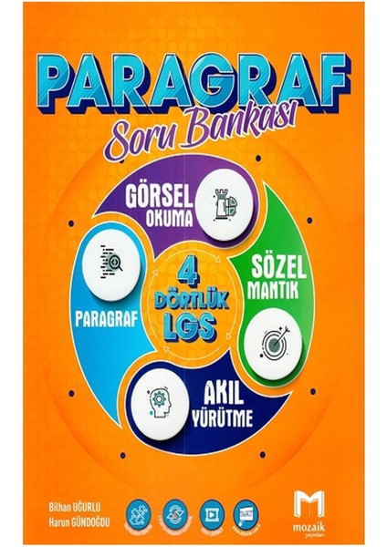 Mozaik 8. Sınıf Lgs Paragraf Mozaik Soru Bankası Mozaik Yayın (Güncel Içeriğe Sahiptir)