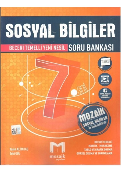 Mozaik 7. Sınıf Sosyal Bilgiler Soru Bankası