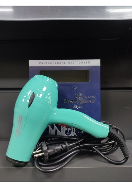 Newyork Style Profesyonel Saç Kurutma ve Fön Makinesi Yeşil Renk 2400 Watt