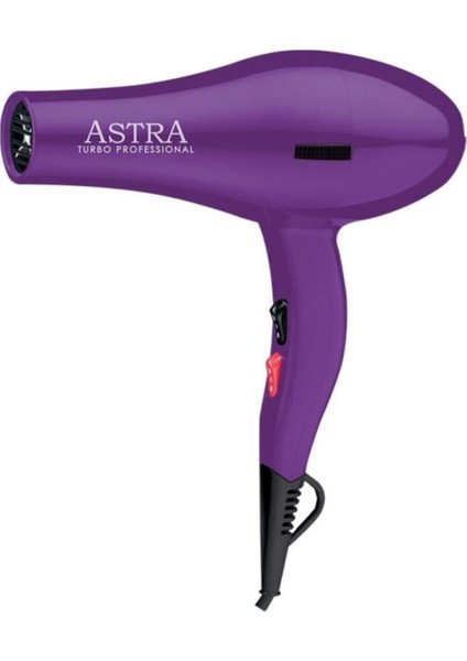 Astra 8818 Saç Kurutma ve Fön Makinası 2400 Watt Mor