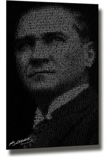 Atatürk Gençliğe Hitabe ,duvar Dekarasyon Ürünleri