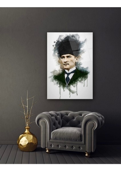 Atatürk Cam Tablo