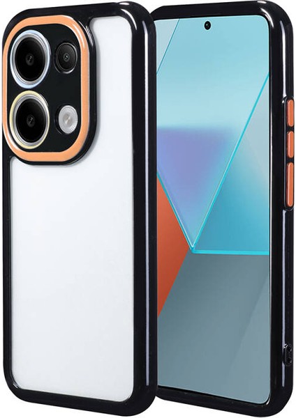 Redmi Note 13 Pro 4g Kılıf Lens Korumalı ve Renkli Şık Aventra Silikon Kapak