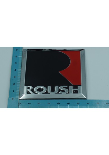 Mustang Roush Bagaj Body Logo Krom Metal 3m Plaka fiyatları