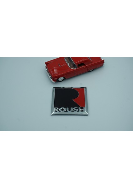 Mustang Roush Bagaj Body Logo Krom Metal 3m Plaka modelleri