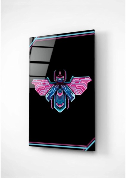 Digi-Art Neon Bee Cam Tablo 70 x 110