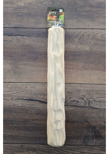 Venty 36 cm Ahşap Yontulmuş Papağan Kafes Tüneği | Macaw | Kakadu | Jako | Amazon | Eklektus | Kayık | T608 | Ayaklar Formda fırsatları