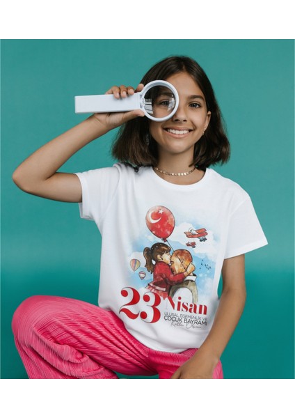 23 Nisan Baskılı Çocuk Tişört Çocuk Bayramı Baskılı Tshirt fiyatları