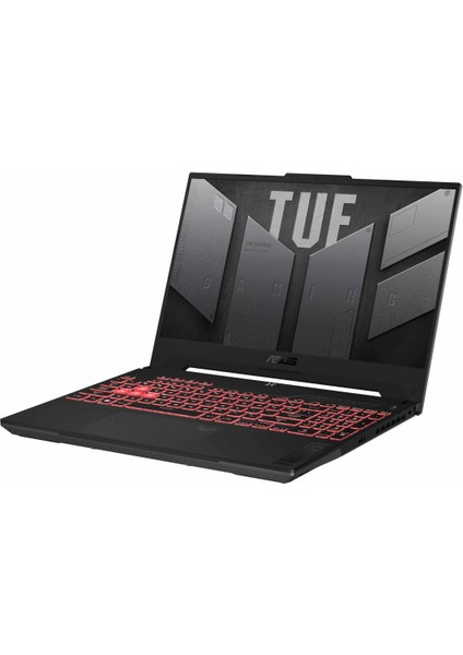 Tuf Gamıng A15 R5-7535HS 64 GB Ram 2 Tb SSD RTX4060 15.6 144Hz WIN11HOME FA507NV-LP105 ZI735 + Zitek 16 GB Flash Bellek