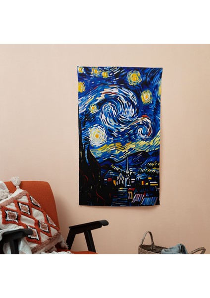 Klasisizm ve Popart Fusion Duvar Dekorasyonu - Canlı Renklere Sahip Hafif Duvar Örtüsü ve