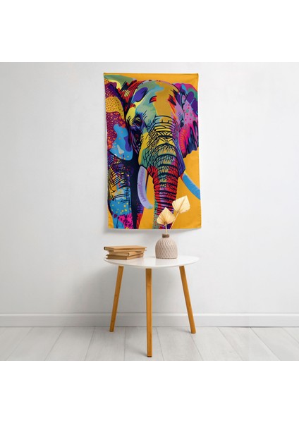 Popart Tarzı Duvar Örtüsü - Yatak Odası, Oturma Odası ve Yurt Için Modern Hafif Kumaş Duvar