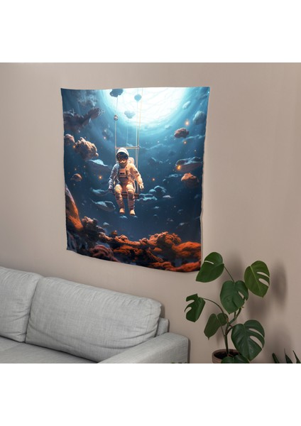Celestial Dreams Duvar Örtüsü - Canlı Süblimasyon Baskı, %100 Pamuk Sırt ve Polyester Ön, fiyatları