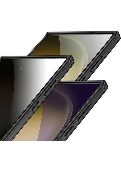 Samsung Galaxy A72 Kılıf Köşeleri Airbagli ve Sert Yapılı Mat Halozen Premium Kapak