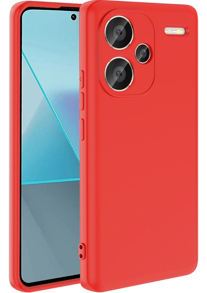 Xiaomi Redmi Note 13 Pro Plus 5g Uyumlu Kılıf Lansman Içi Kadife Kamera Korumalı Nano Silikon Kılıf