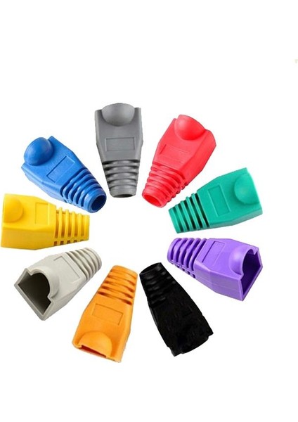 RJ45 Jack Kılıfı 100 Adet 5 Renk