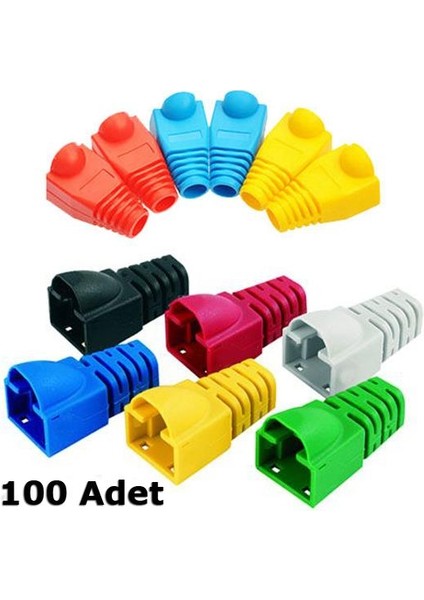 RJ45 Jack Kılıfı 100 Adet 5 Renk fırsatları