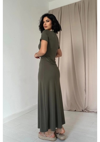 Haki Basic Elbise