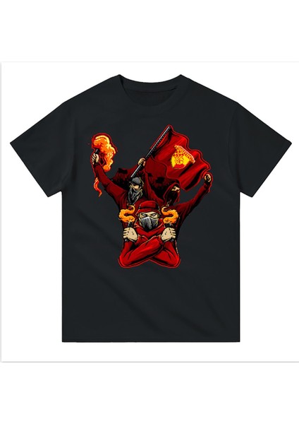 Göztepe Kısa Kollu Bisiklet Yaka T-Shirt