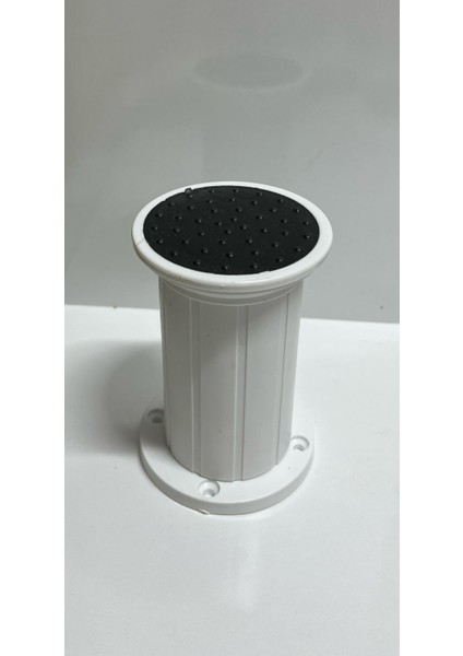 Ayarlanabilir Plastik Mobilya Ayağı Beyaz 10 cm 4 Ad.